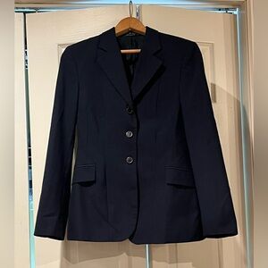 Women's Navy Horseback Riding Show Blazer